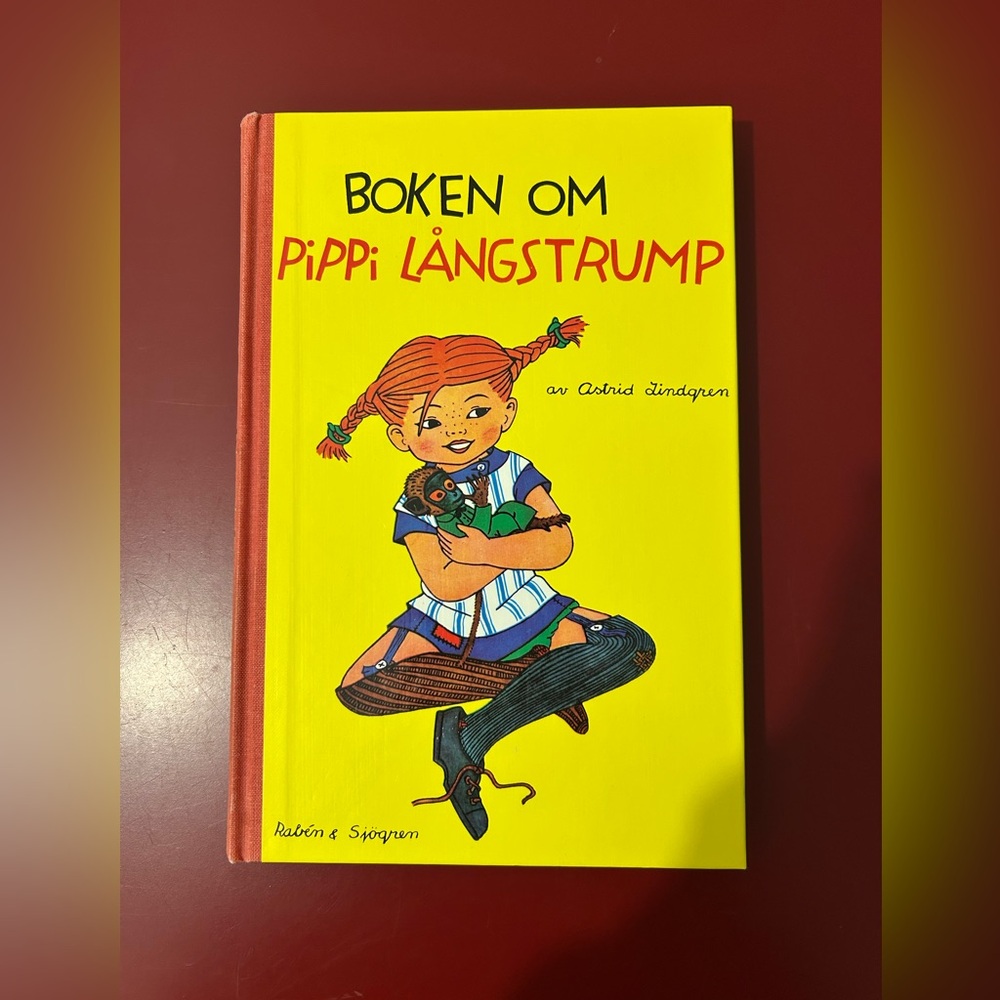 Boken Om Pippi Långstrump Book Av Astrid Lindgren